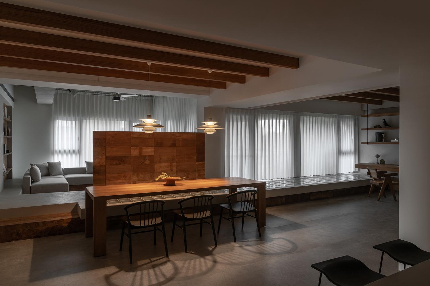 桃園「木隱」Mooin Apartment:著重家庭互動的溫馨設計