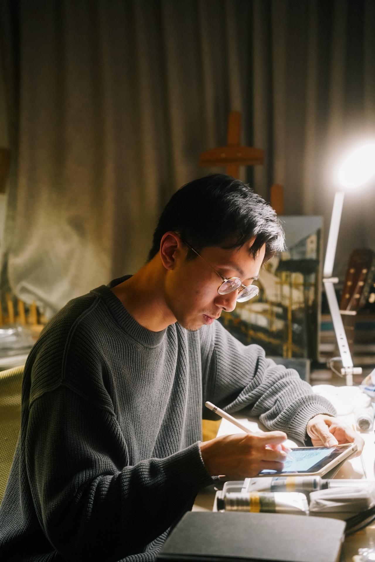 走進本地插畫家Enoch Wong王彥諾的香港地景誌