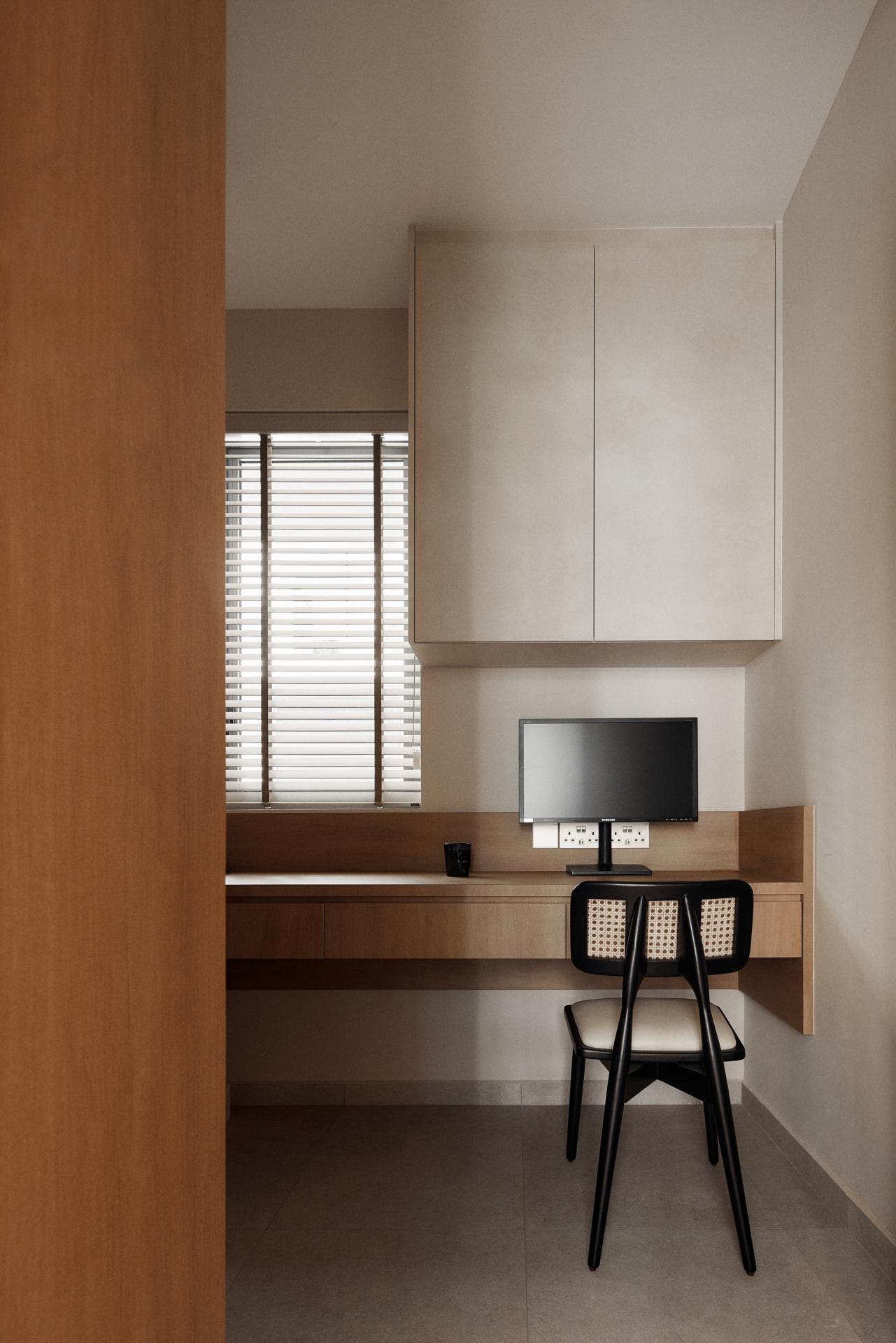 Japanese Minimalism Meets Earthy Warmth in This Inviting Singapore Home