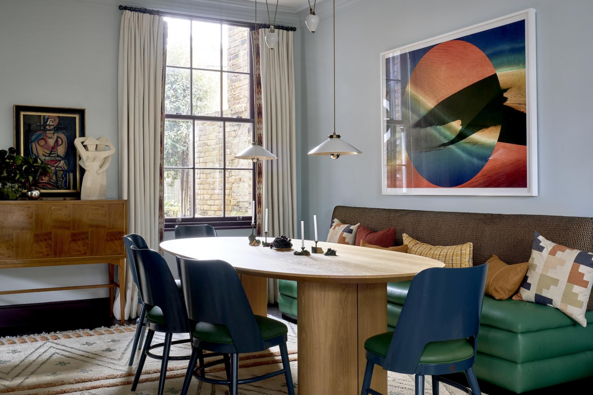 Bold Colours Bring Victorian Heritage to Life in This Notting Hill Townhouse