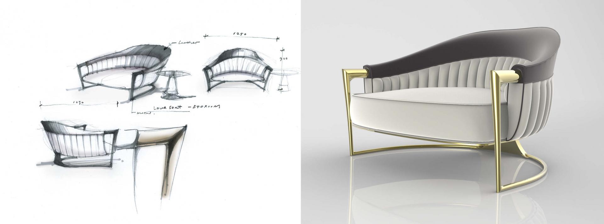 Glimpse into the Precious Hand Drawings of Design Masters