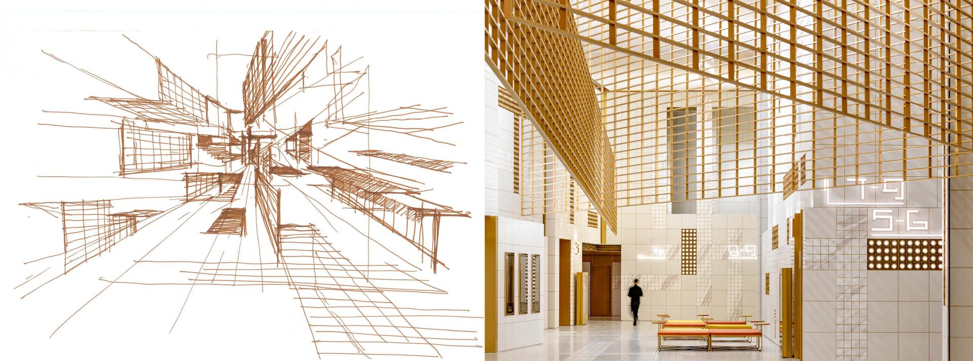 Glimpse into the Precious Hand Drawings of Design Masters