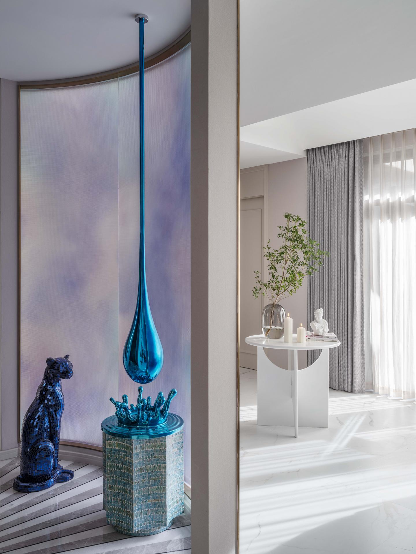 This Beijing Home Channels Piet Mondrian's Colour Theory into Luxury Living