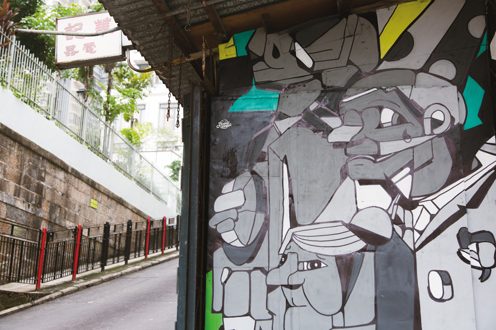 Walk this way: street art in Sheung Wan