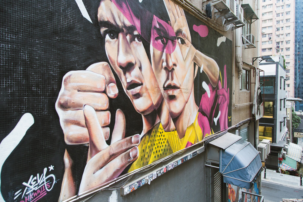 Walk this way: street art in Sheung Wan