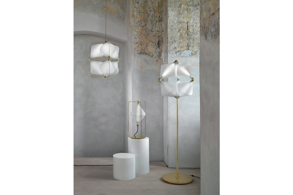 The Clover collection of lighting for Lasvit.