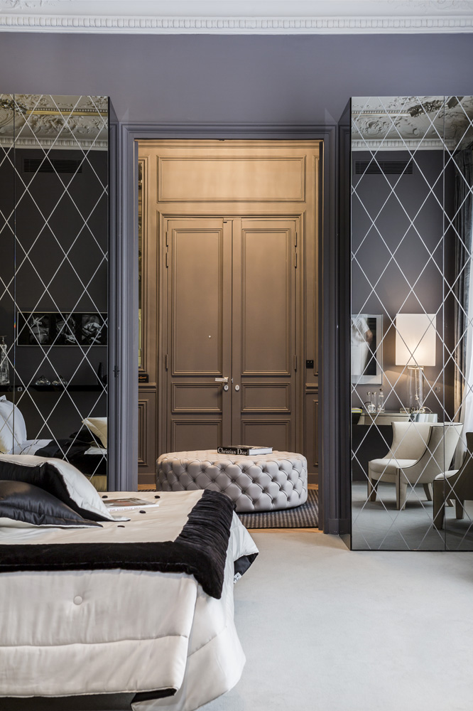 A sophisticated home takes inspiration from haute couture