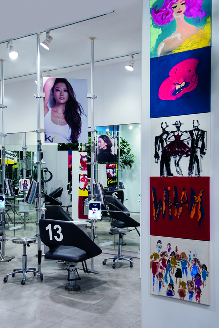 Kr+ by Kim Robinson: a cutting-edge salon concept with interiors to match