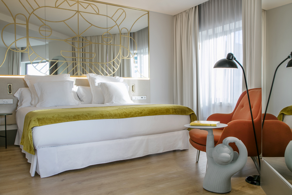Jaime Hayon’s design for the Barcelo Torre de Madrid hotel is a sleek new vision of Spain