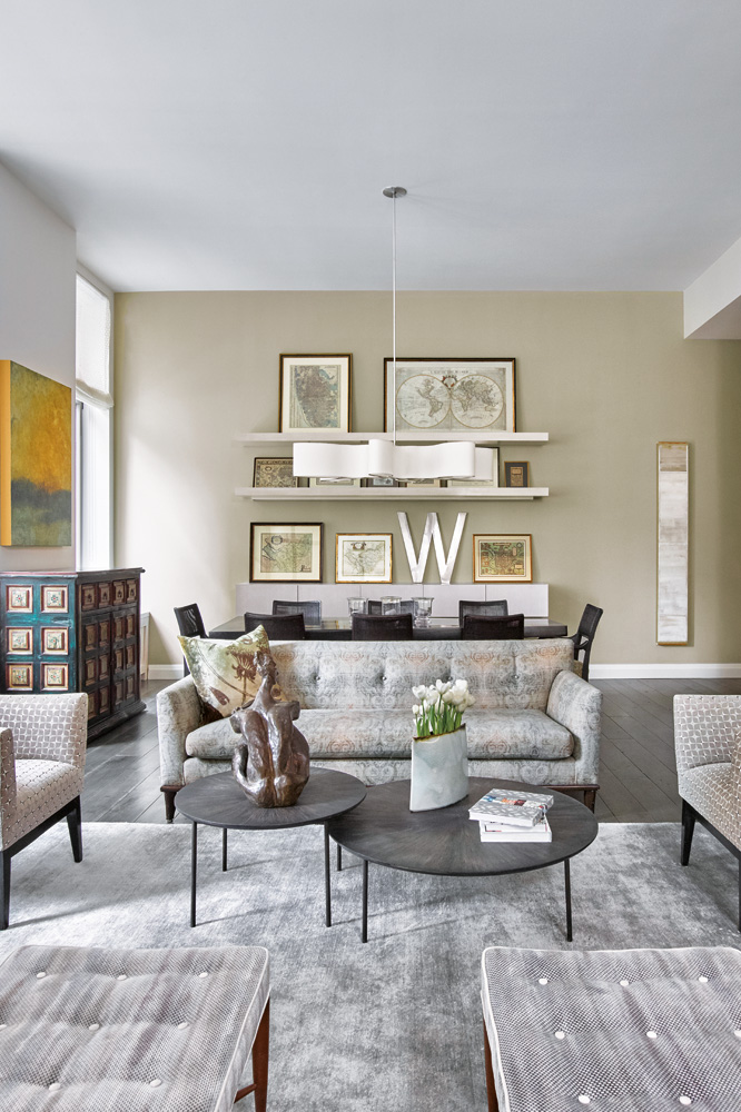 Textile designer Lori Weitzner’s New York loft possesses a special charm