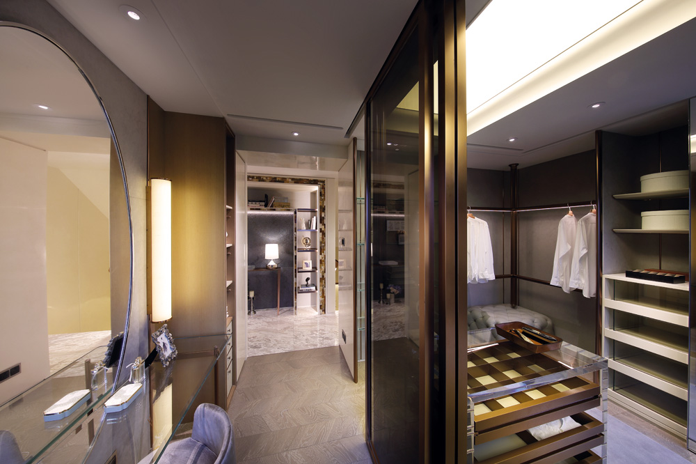 香港設計公司AB Concept打造出舒適寬敞的豪華家居