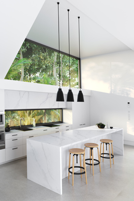 Make surfaces remarkable with Silestone’s lustrous Eternal Collection