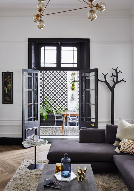 French and Asian influences converge to create an inspiring abode
