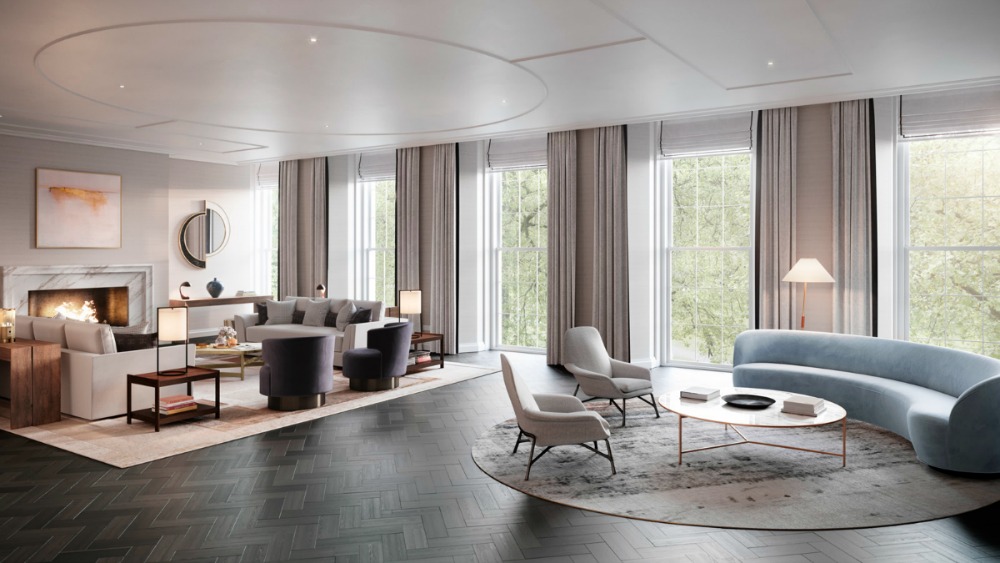 Twenty Grosvenor Square offers luxurious living in central London