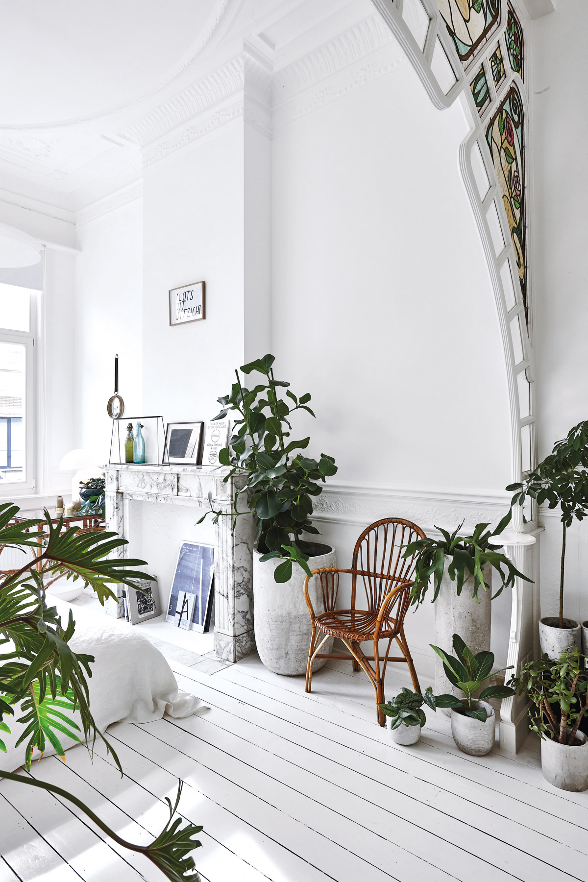 This 450sqft Antwerp apartment is a plant-filled Art Deco haven