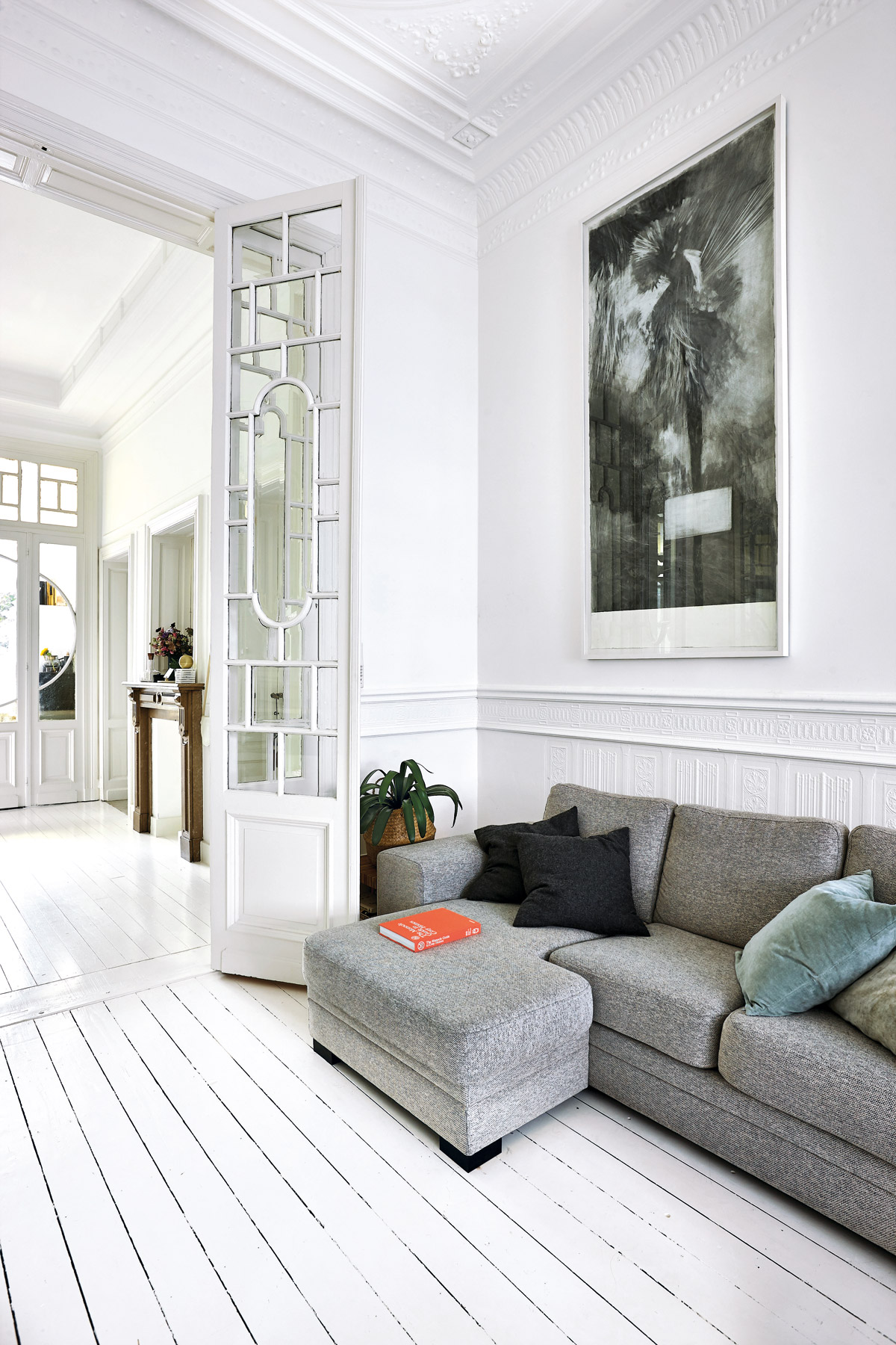 This 450sqft Antwerp apartment is a plant-filled Art Deco haven