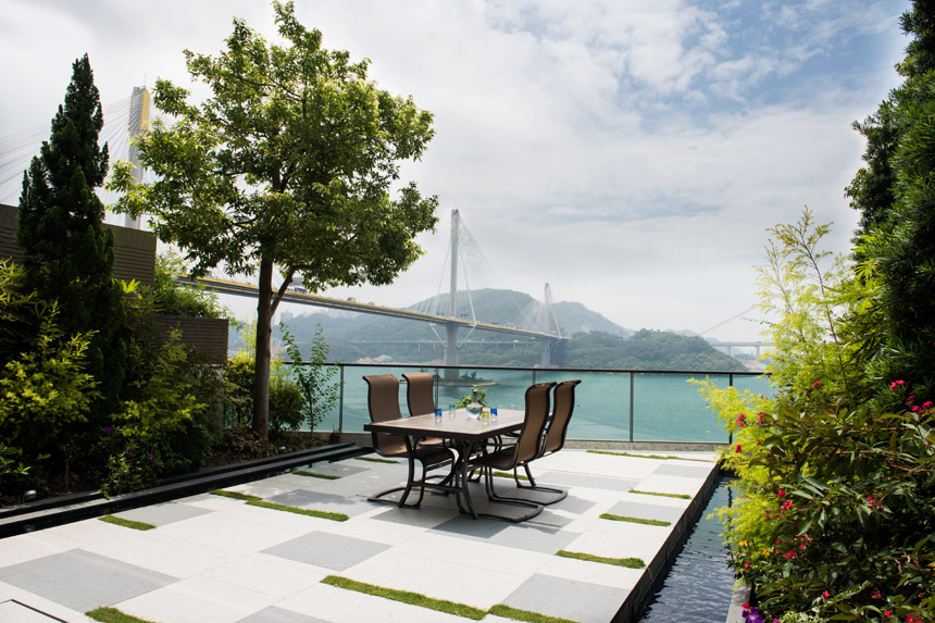 This 3,000sqft Ting Kau home boasts epic views of the Tsing Ma Bridge