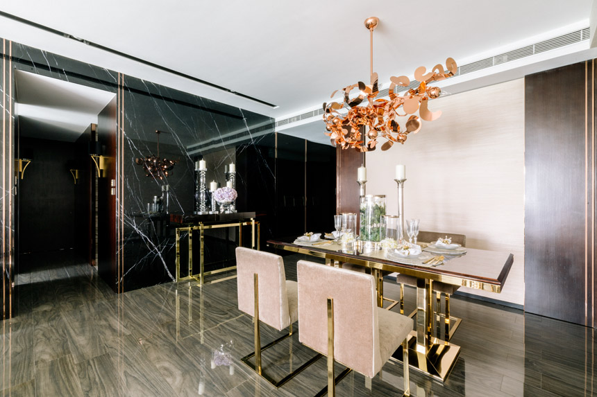 Understated glamour rules the roost at a 1,200sqft family home in Sham Tseng