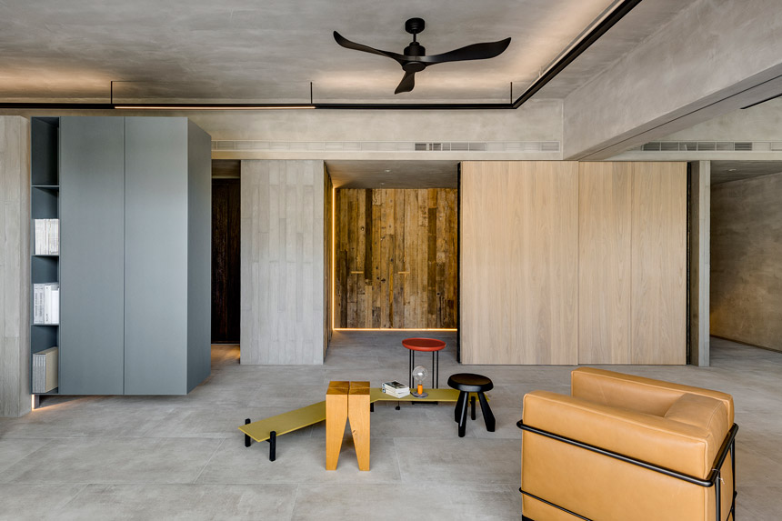 This Taipei residence stores an elderly couple’s memories using local materials