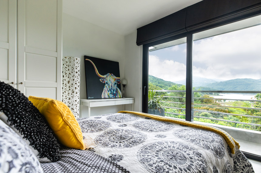 In Sai Kung, a 1,950sqft three-storey abode welcomes nature in abundance