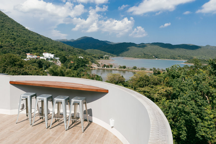 In Sai Kung, a 1,950sqft three-storey abode welcomes nature in abundance