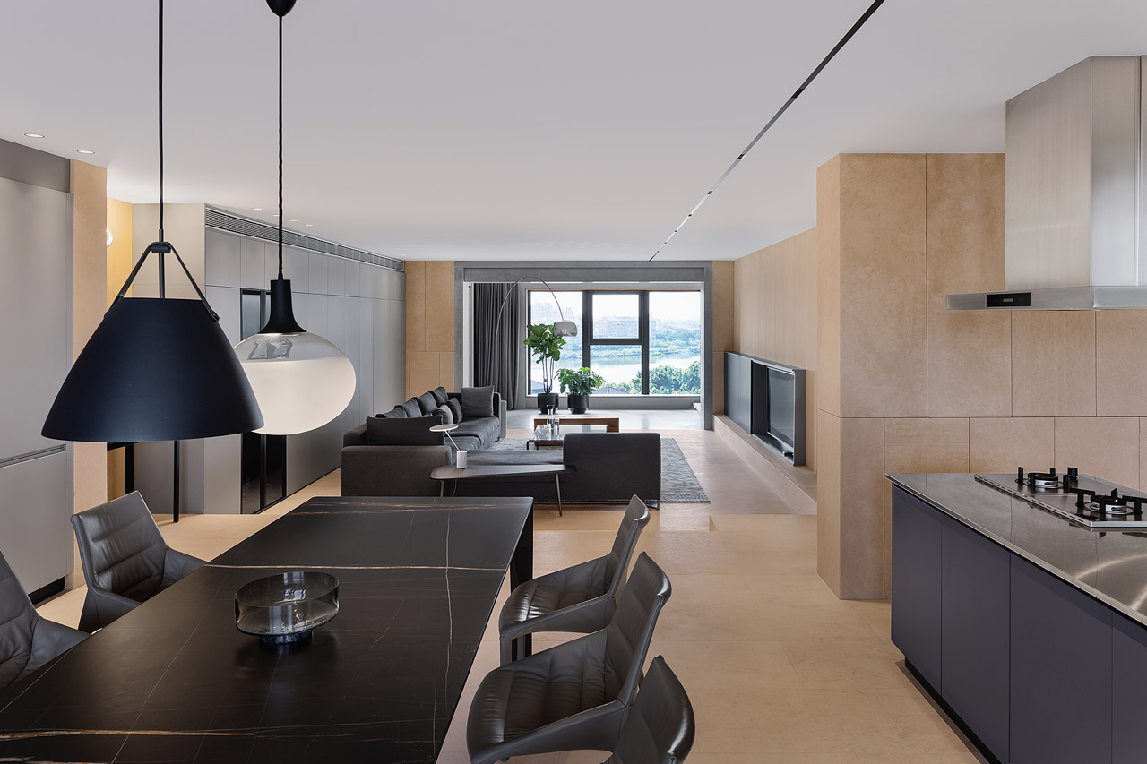 This designer’s 3,000sqft Guangdong apartment is a showcase of flexible minimalism
