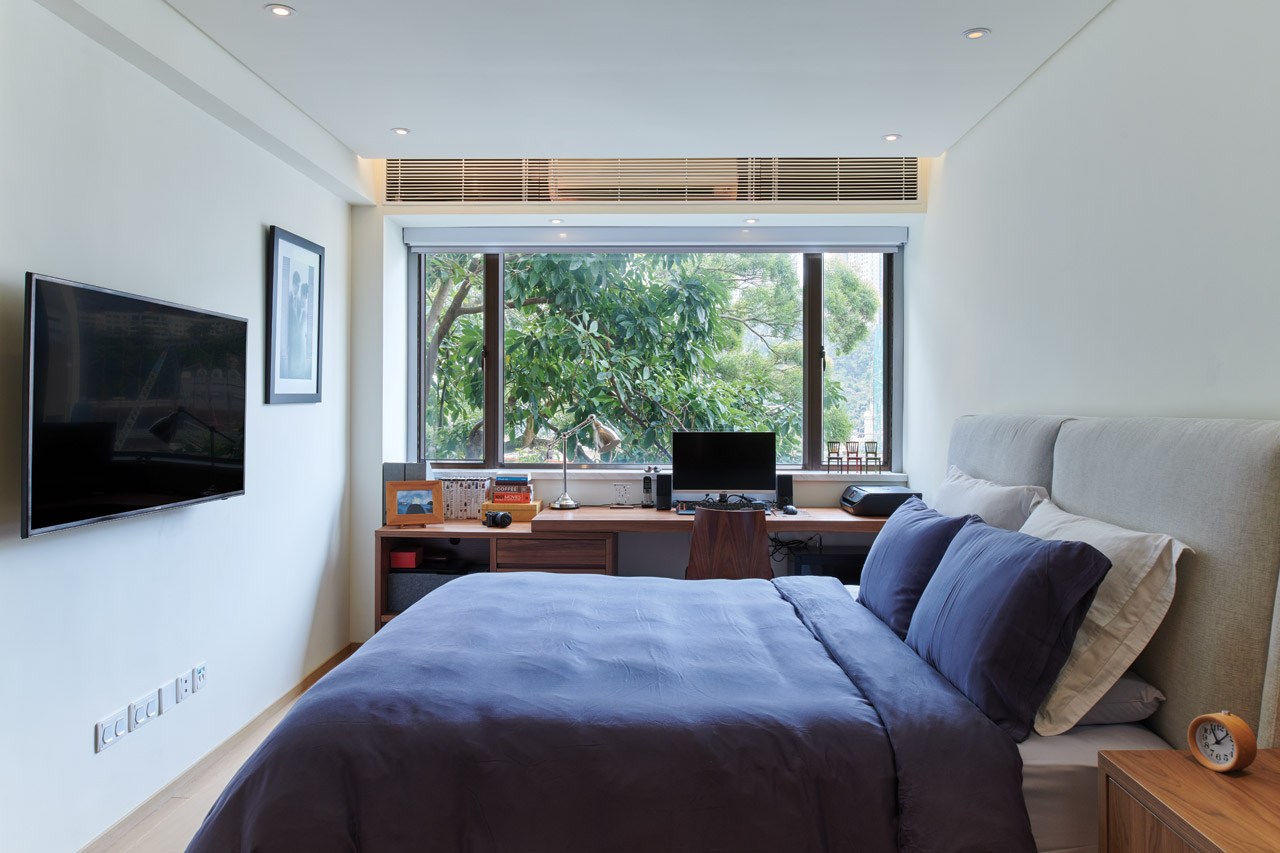 In Tai Hang, a 770sqft apartment is the perfect haven for a young homebody couple