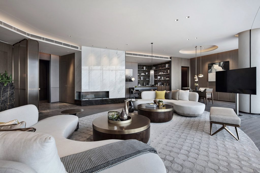 This ultra-luxe apartment in Wuhan was inspired by an ancient Chinese melody