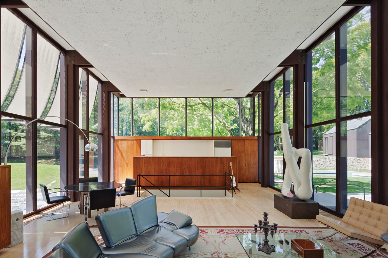 Part of art collector Frank Gallipolli’s Connecticut estate, restored and expanded by Roger Ferris + Partners