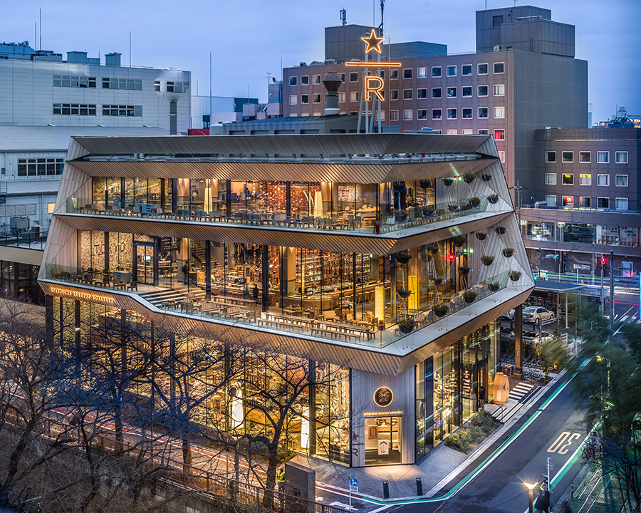 Inside the Starbucks Reserve Roastery in Tokyo Designed By Kengo Kuma