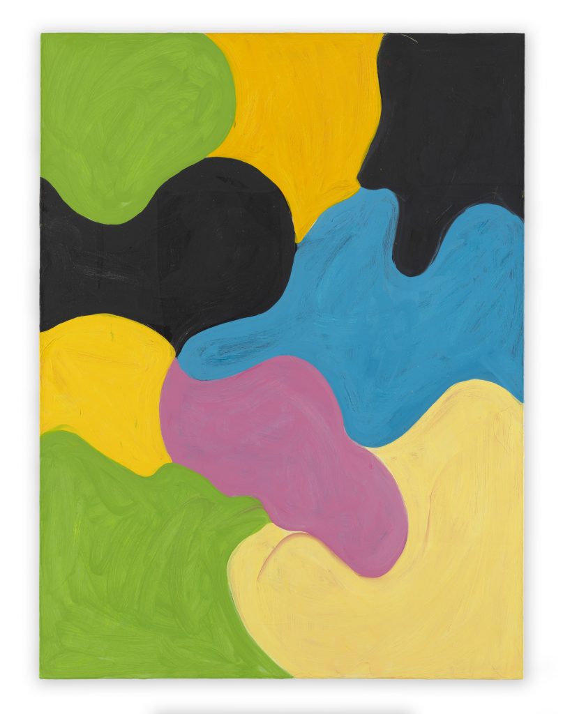 Mary Heilmann, Three Yellows, 2002, courtesy the artist and Hauser & Wirth. Photo: Stefan Altenburger Photography Zürich