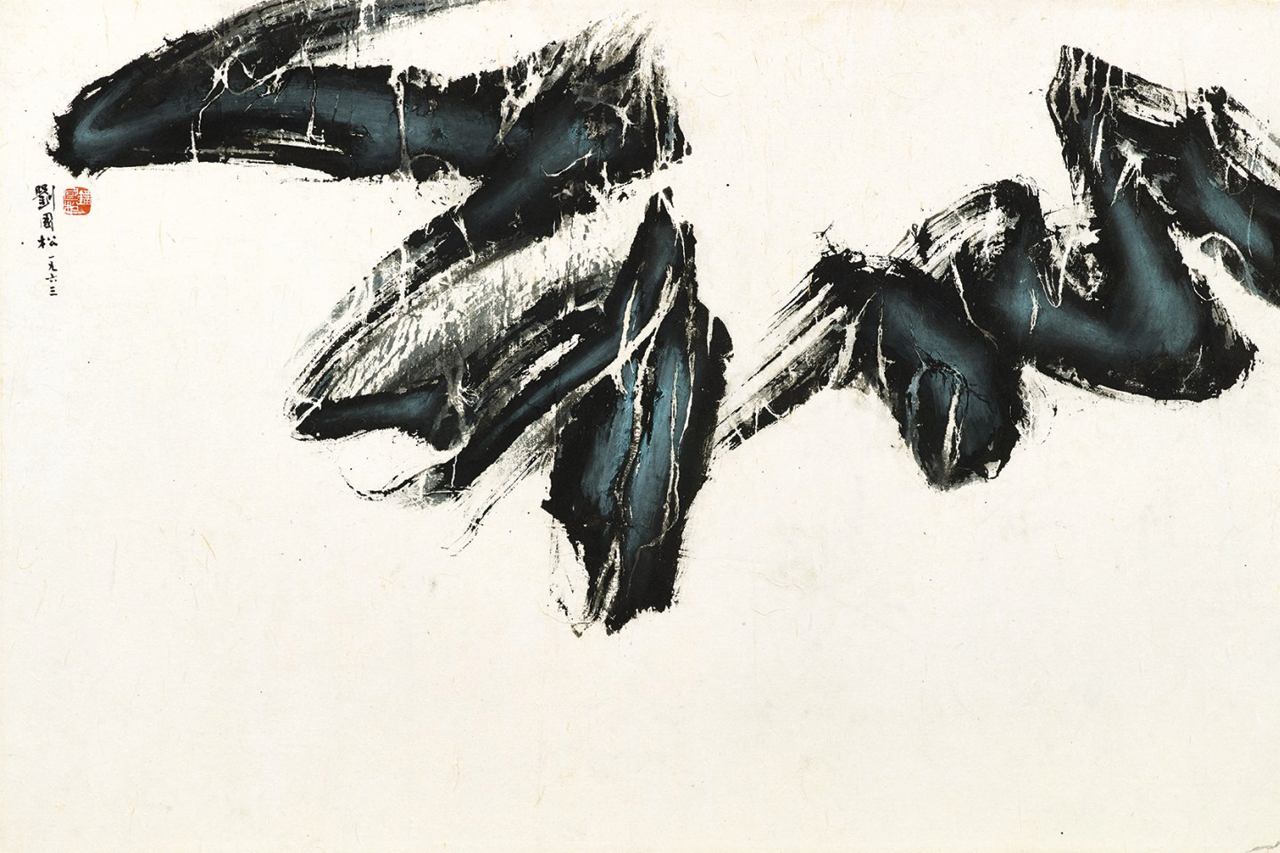Liu Kuo-Sung, Landscape, 1963, image courtesy of the artist and Galerie du Monde, Hong Kong
