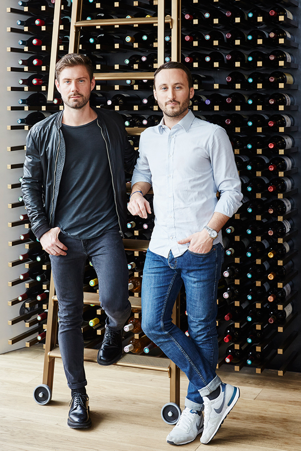 Emil Humbert and Christophe Poyet at the Wine Palace in MonacoDescribe your aesthetic.
