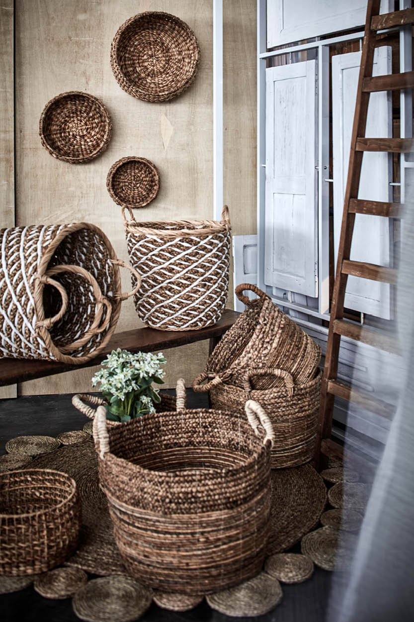 TREE Tip: Opt for natural fibres like rattan, jute or abaca
