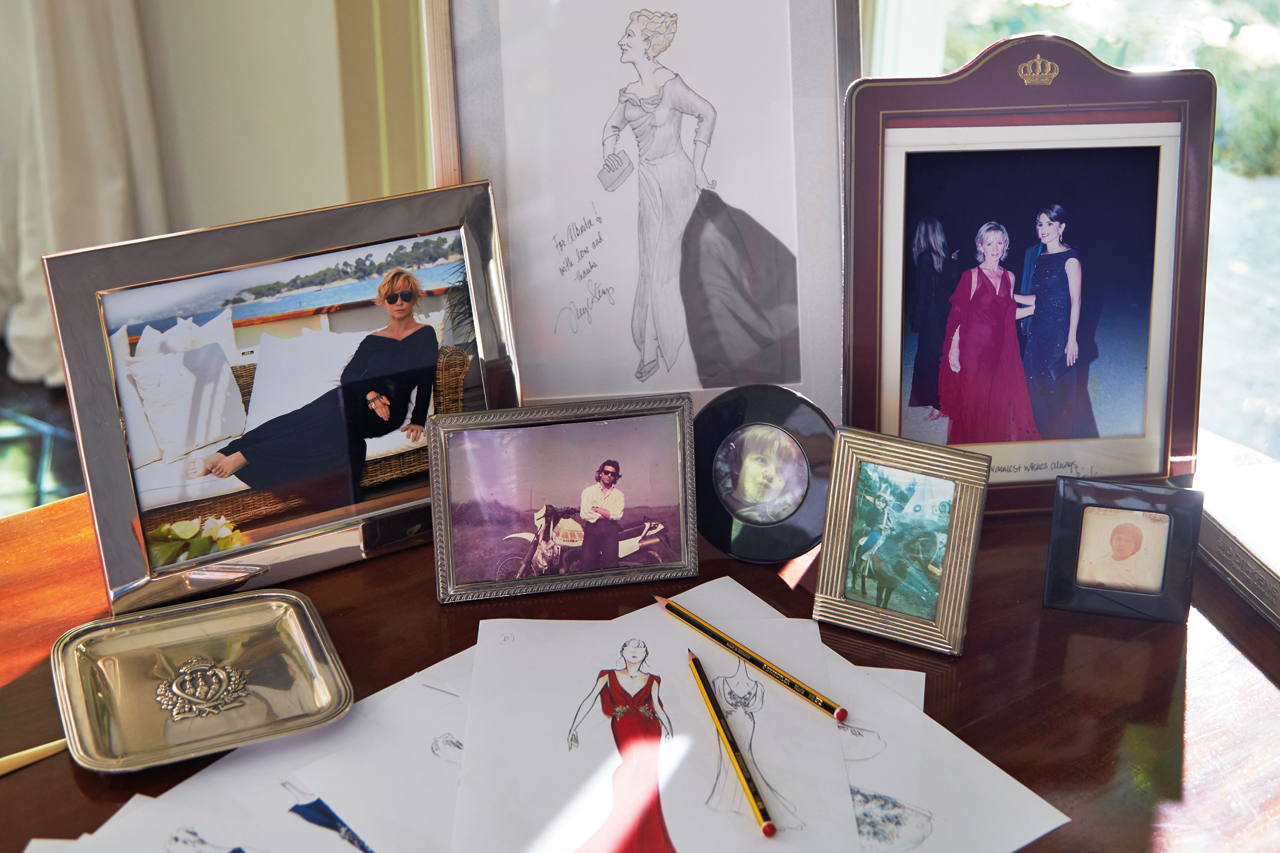 Ferretti’s personal photographs and sketches