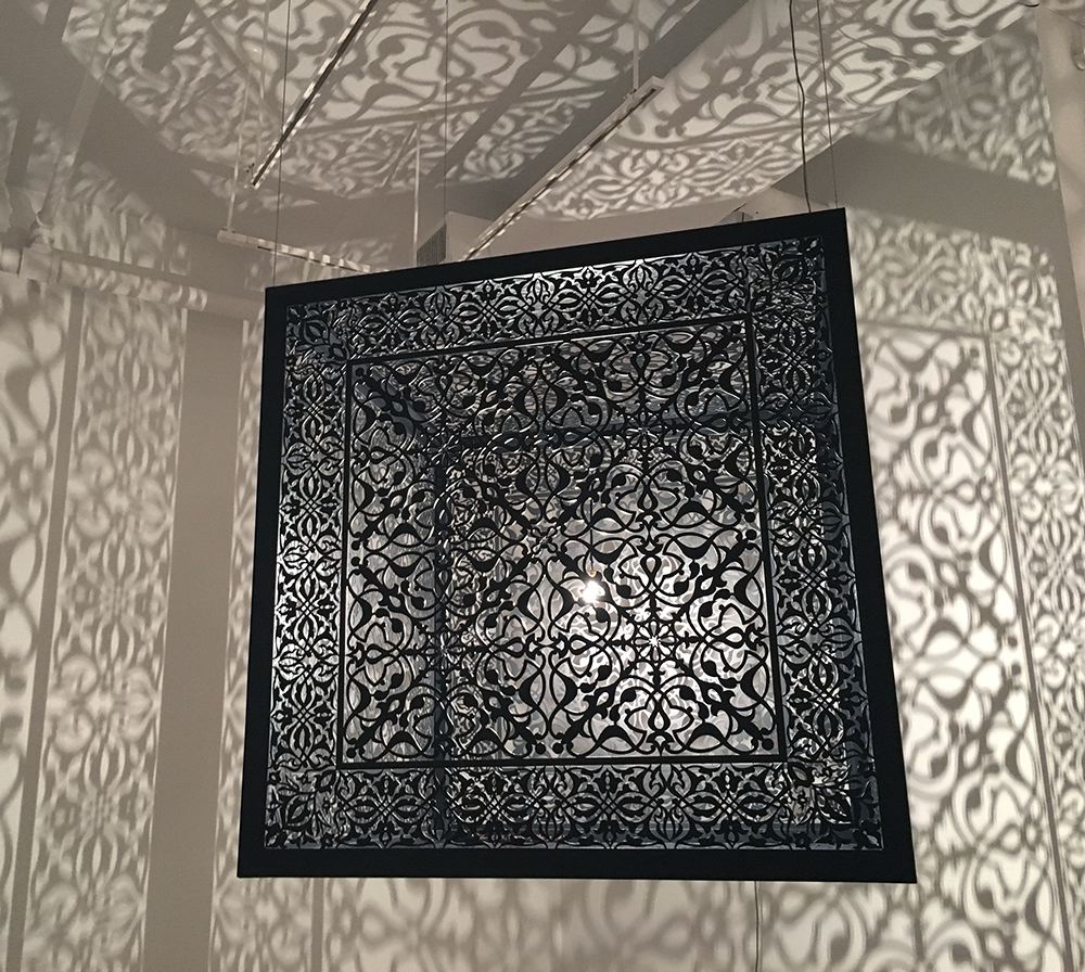 Anila Quayyum Agha, Shimmering Mirage, Sundaram Tagore Gallery 