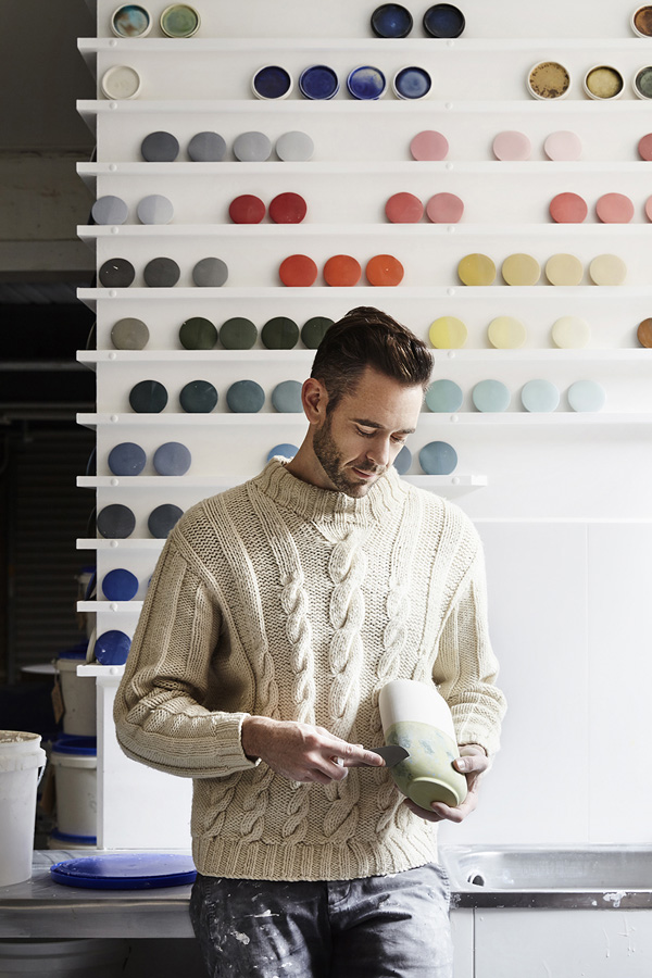 Wright & Smith is always adding new artisans to its offering and ceramicist Ryan Foote is the newest recruit