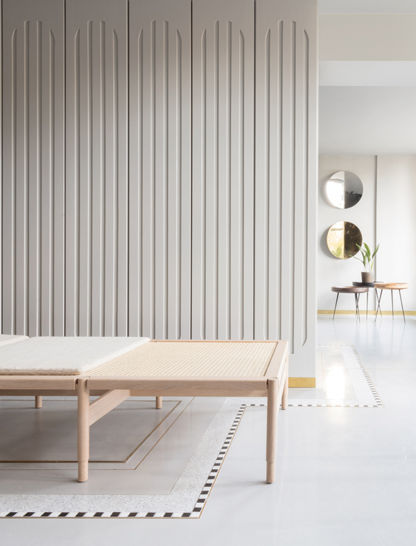 Mindful living is at the fore of this stripped-back Copenhagen showroom
