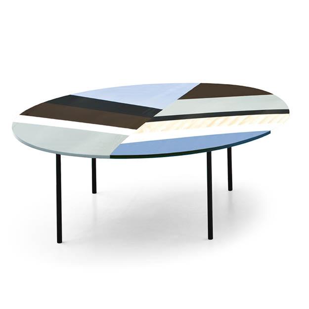 Moroso’s Fishbone low round table, available from Lane Crawford