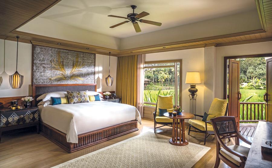 Plush, characterful suites offer a restful respite for guests