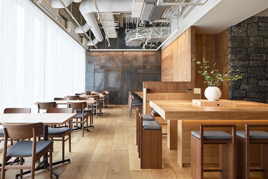 A common area within the hotel (Photo: Courtesy of MUJI Hotel Ginza)