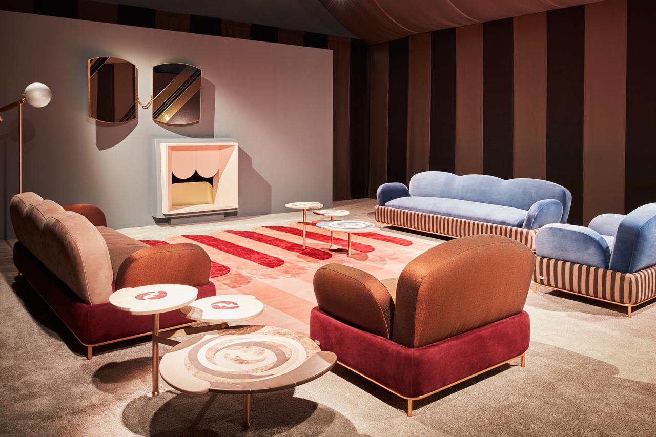 "Back Home" features the collection by Cristina Celestino and is centred on Fendi's Pequin motif
