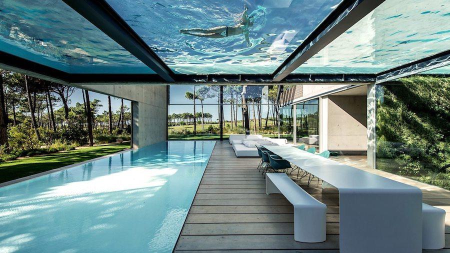 A two-pool home featured in an episode of The World's Most Extraordinary Homes