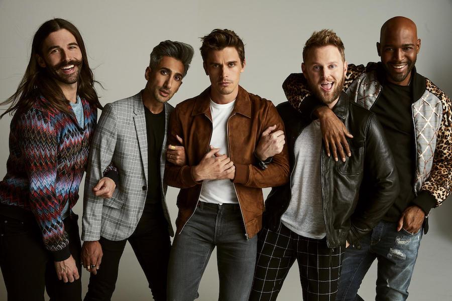 The newly formed cast of 2018's Queer Eye, a reboot of the Bravo award-winning original series