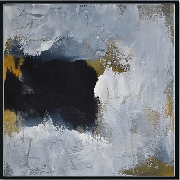 Abstract House的《Untitled 225》裱框油畫