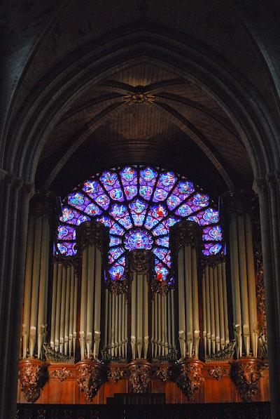 The pipe organ was undamaged by the blaze (Photography: Eric Chan/Wiki Commons)