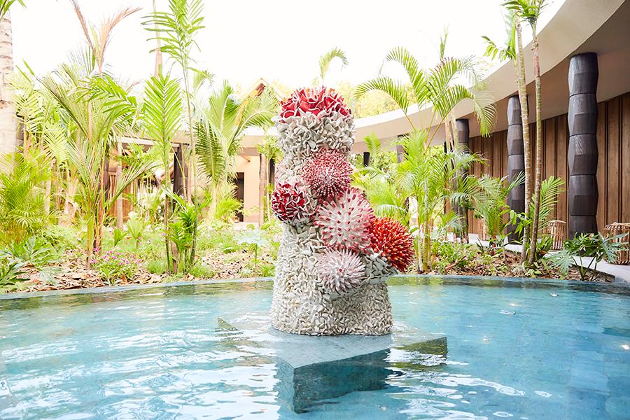 In This Luxe Resort in the Maldives, Guests are Surrounded by Art on Every Corner