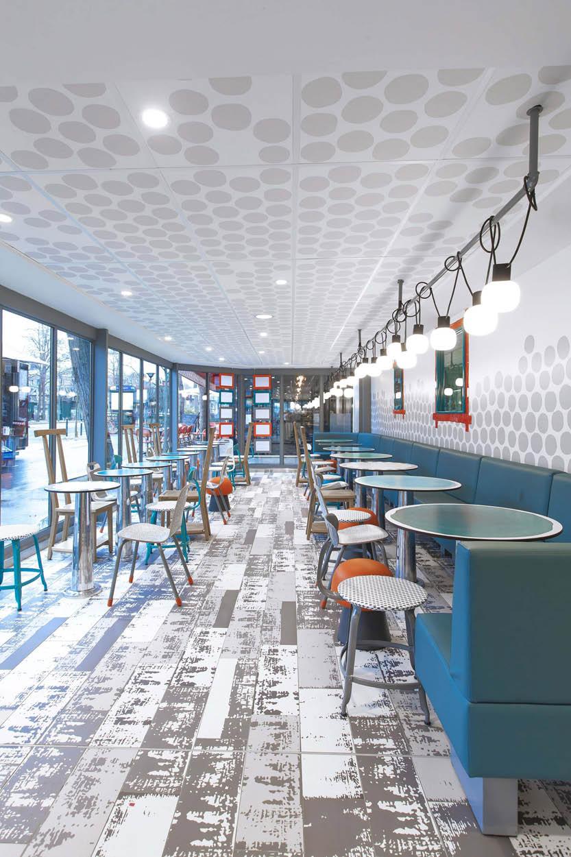 另類玩味樂園：法國麥當勞的室內裝潢顛覆傳統設計！