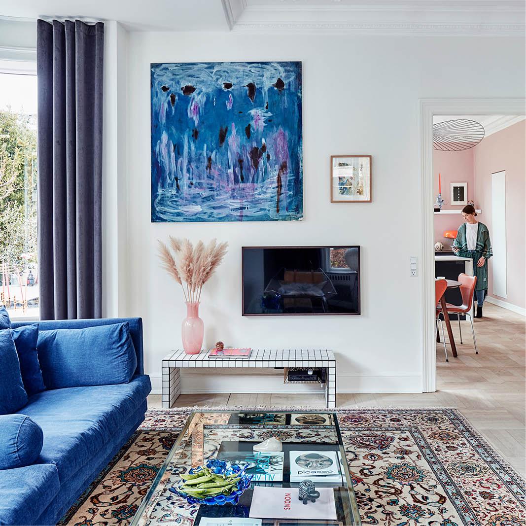 This Delightful Home in Denmark is an Ode to Colours