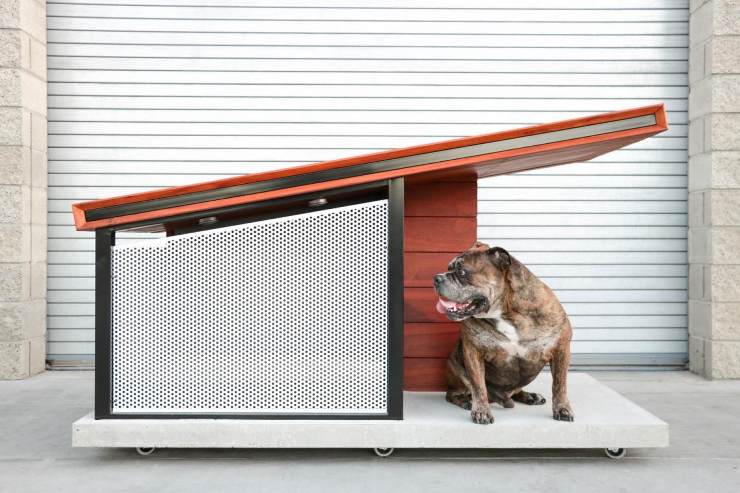 狗屋設計現代有型，隨時比主人的家居更出色！(圖片來源：RAH:DESIGN網站)